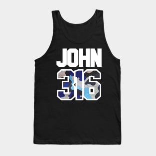 JOHN 3:16 Bible Verse Tank Top